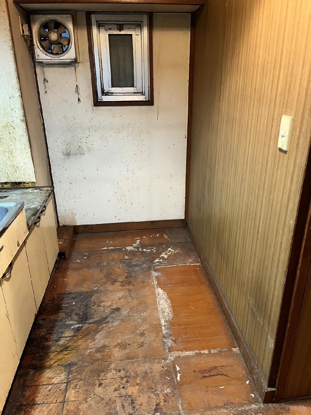 志木市の団地での遺品整理作業