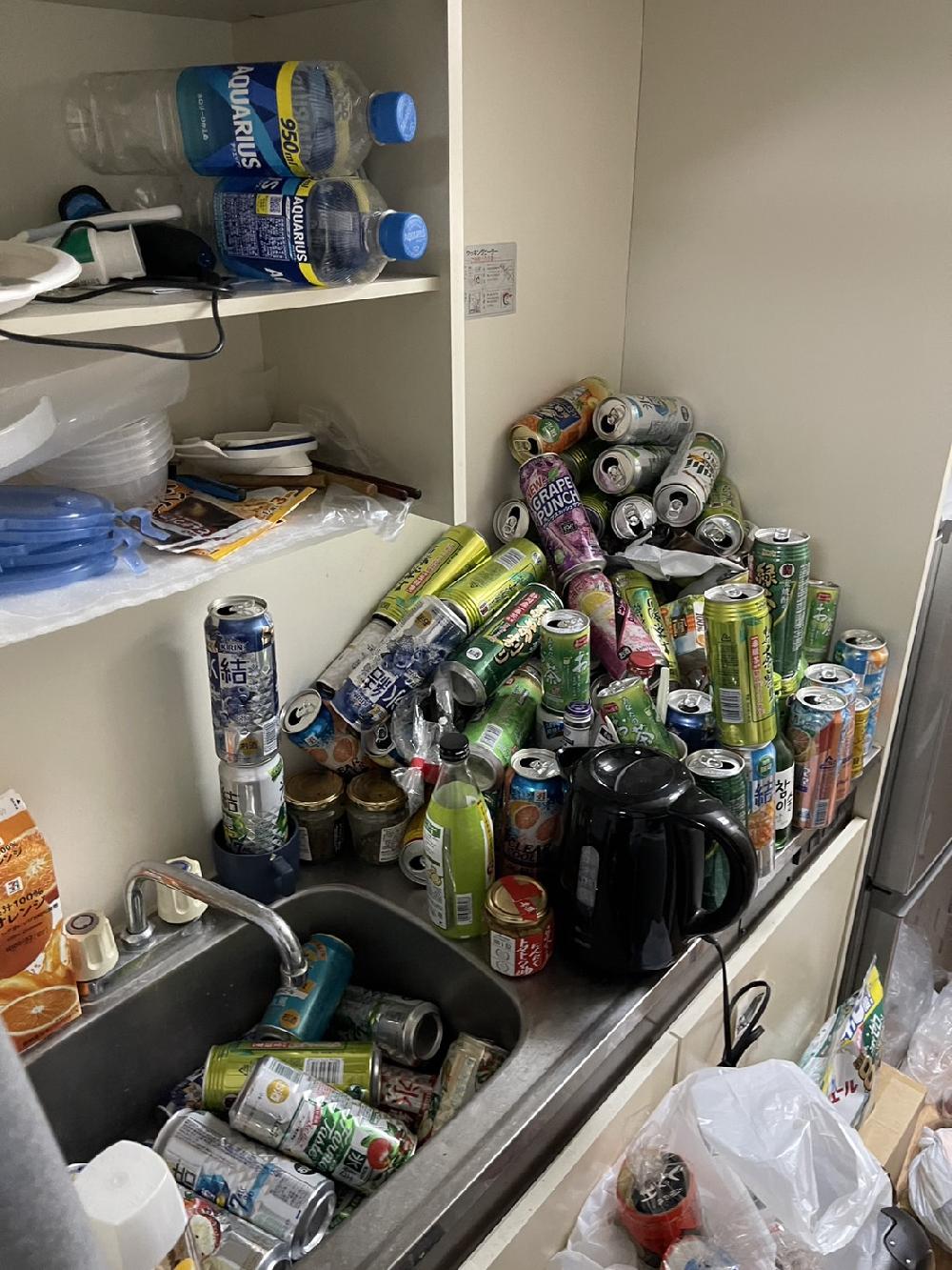 【ゴミ屋敷片付け作業】Googleの口コミを見てご依頼をいただきました！大田区でゴミ類だけの片付け作業です。