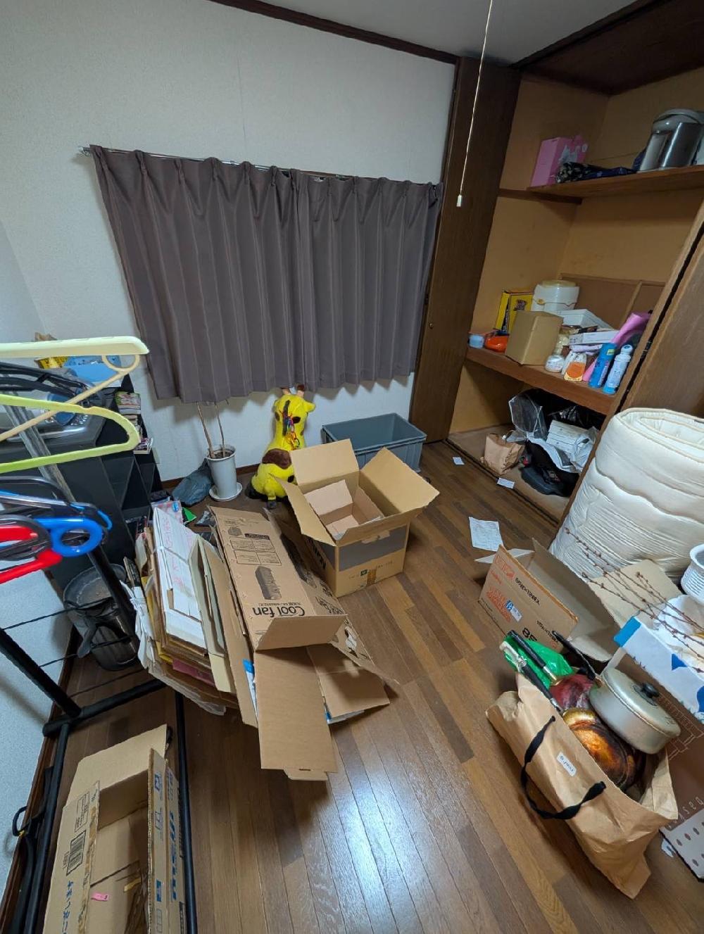 〖東京都文京区でゴミ屋敷片付け作業〗戸建て住宅の退去に伴う大型家具・不用品の片付けをご依頼いただきました！