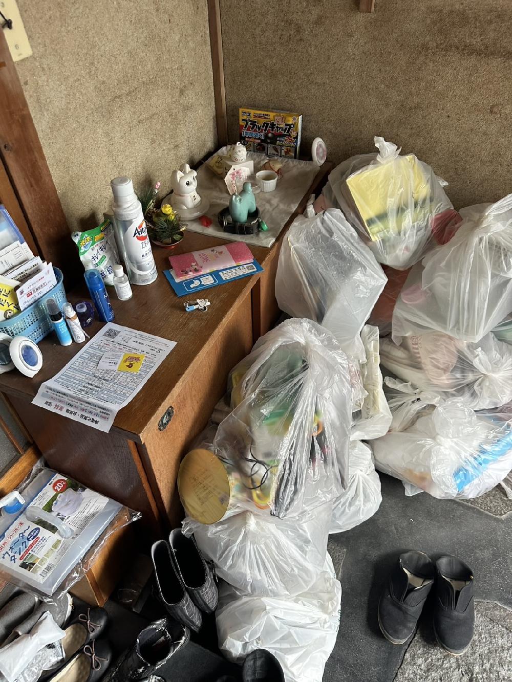 【越谷市で遺品整理　片付け作業】Googleの口コミをご覧いただきご依頼をいただきました！建物解体に伴うお片付けです